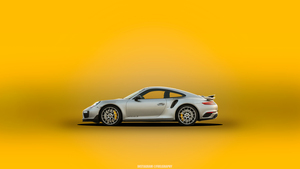 Minimal Art - Porsche Turbo S