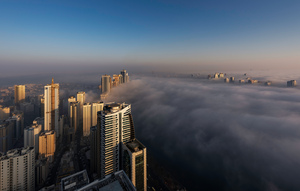 Foggy Morning - Sharjah